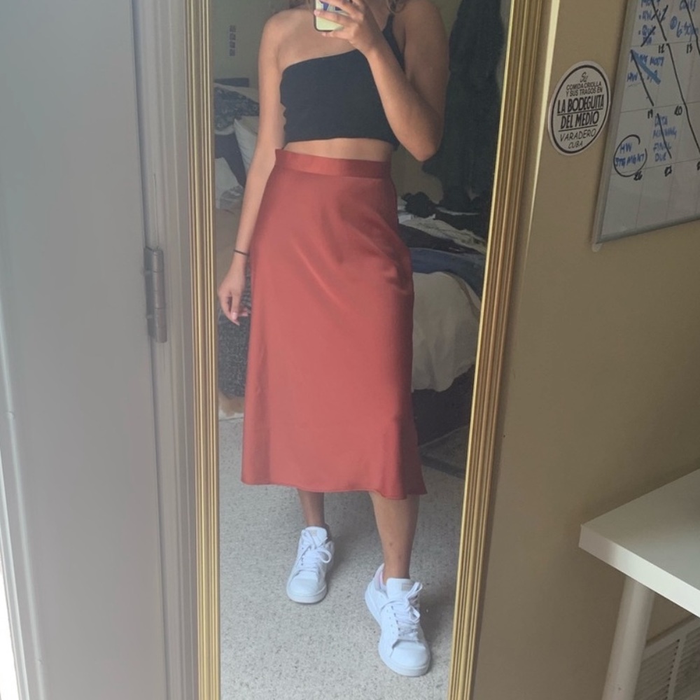 Beautiful Satin Skirt. Size 4